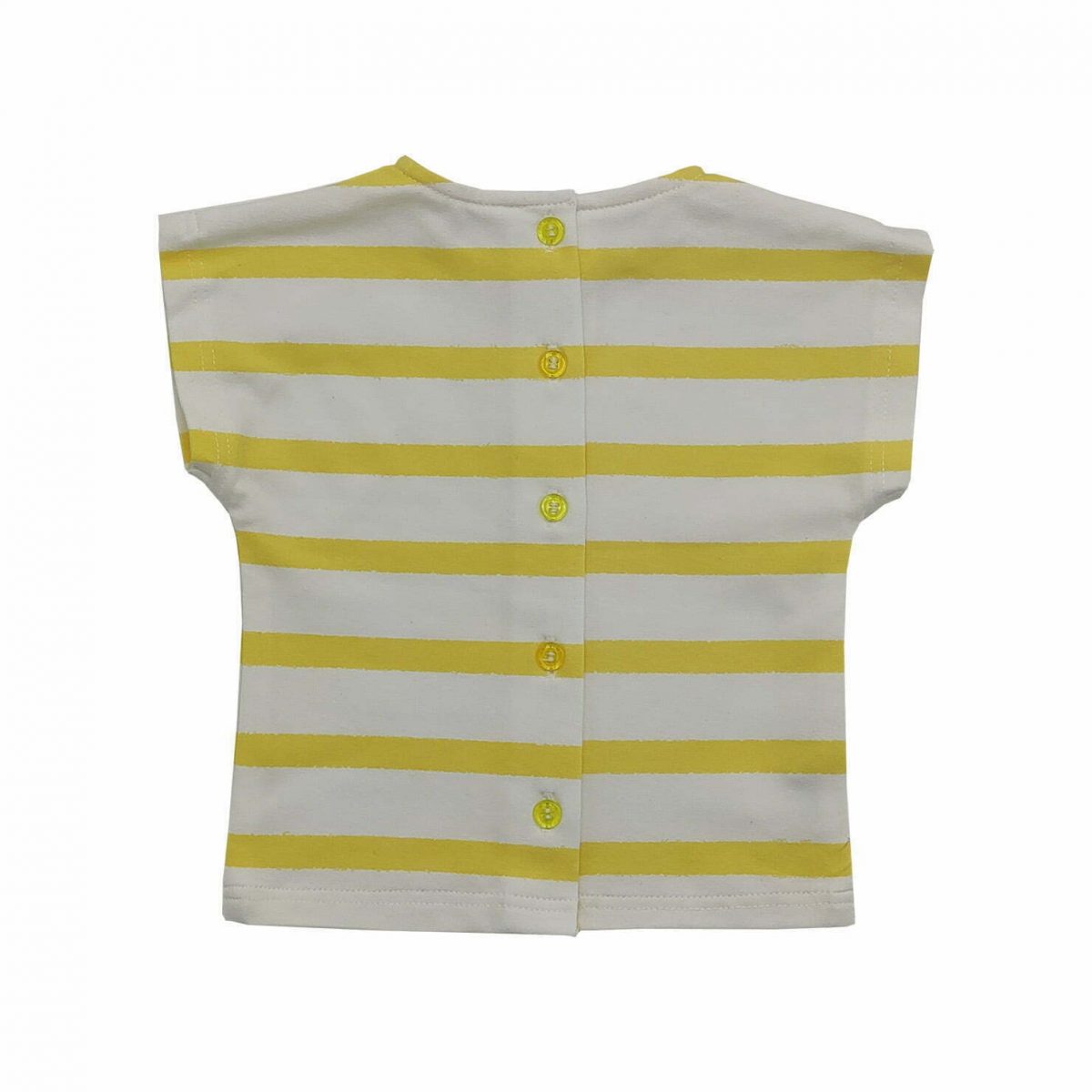 tienda de ropa de niño Camiseta Rayas Amarillas Baby